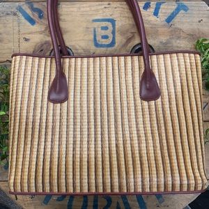 Lo Sac Straw Tote